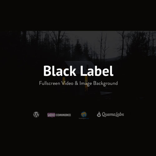 Black Label – Fullscreen Video & Image Background