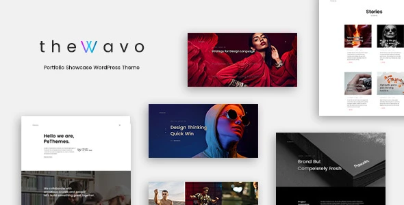 The Wavo – Portfolio Showcase WordPress Theme