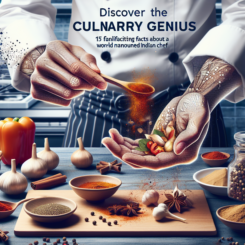 Discover the Culinary Genius: 15 Fascinating Facts About Chef Vineet Bhatia